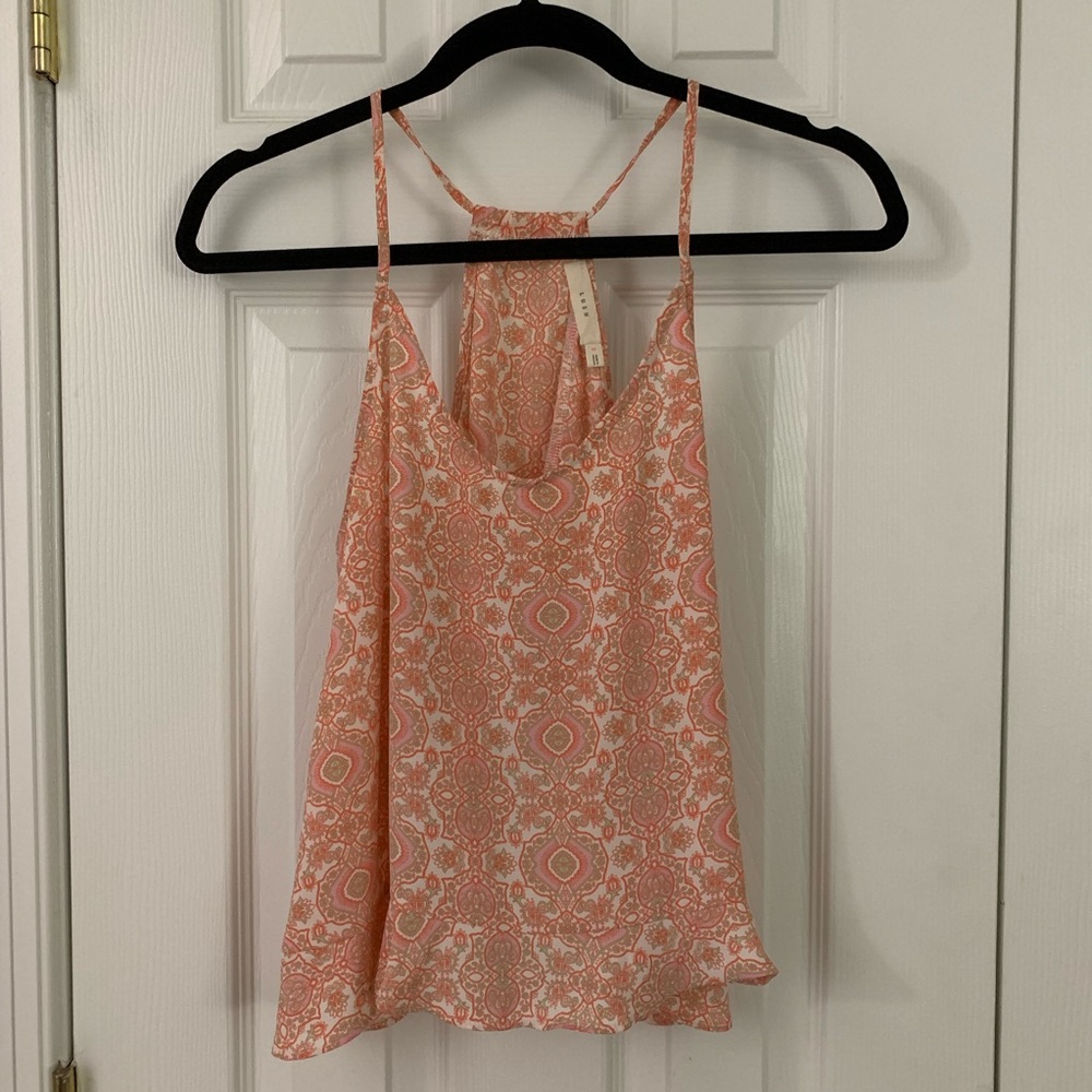 Flutter Back Tank Top